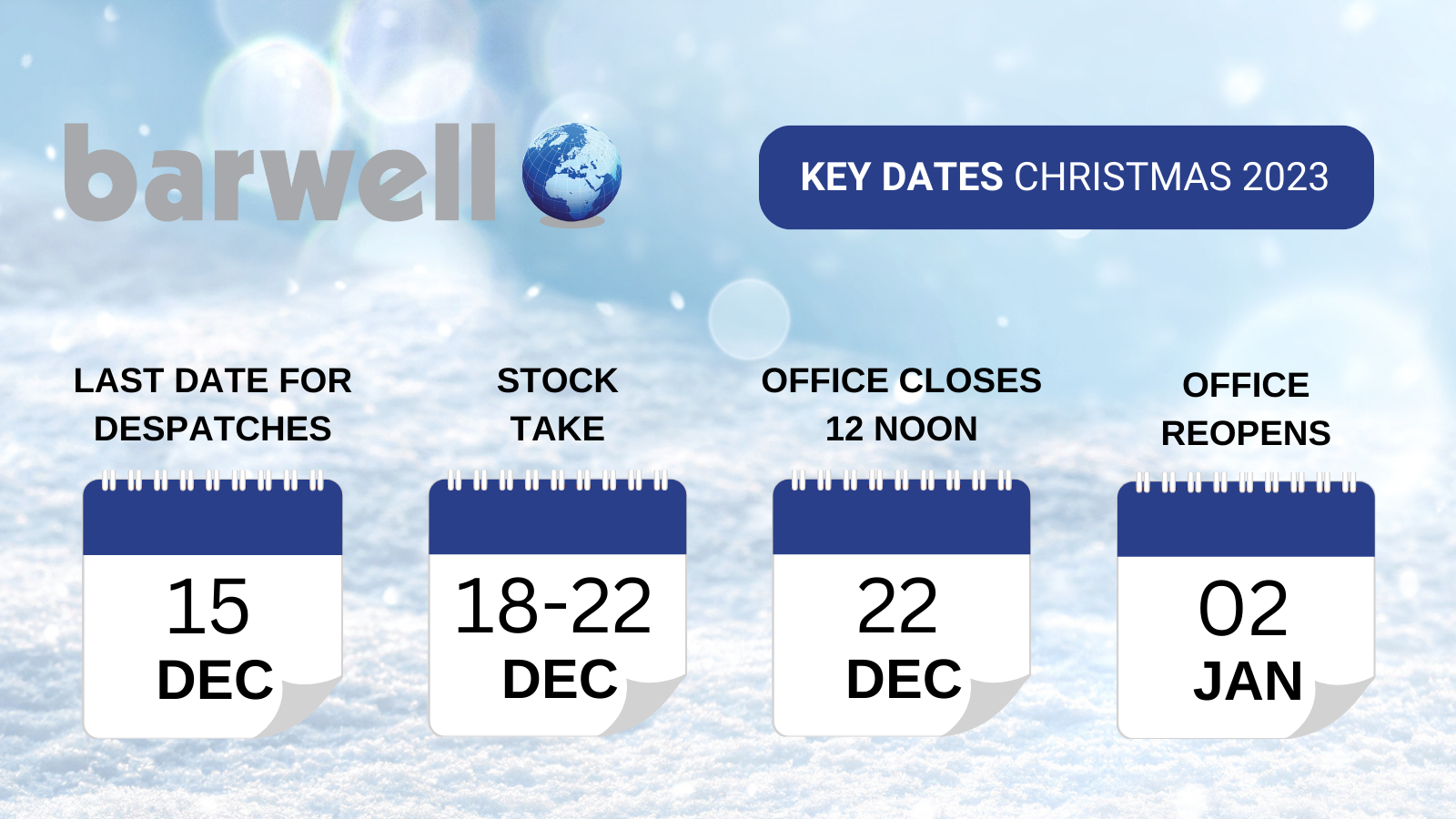 Barwell | Merry Christmas from Barwell. Information on machine support ...